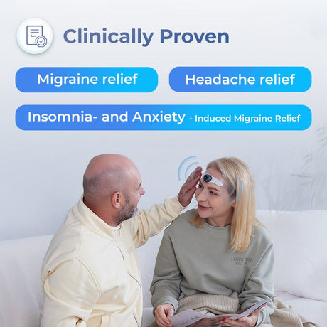 HeadaTerm 2 Migraine Headache Relief Device - EmeTerm Official Store